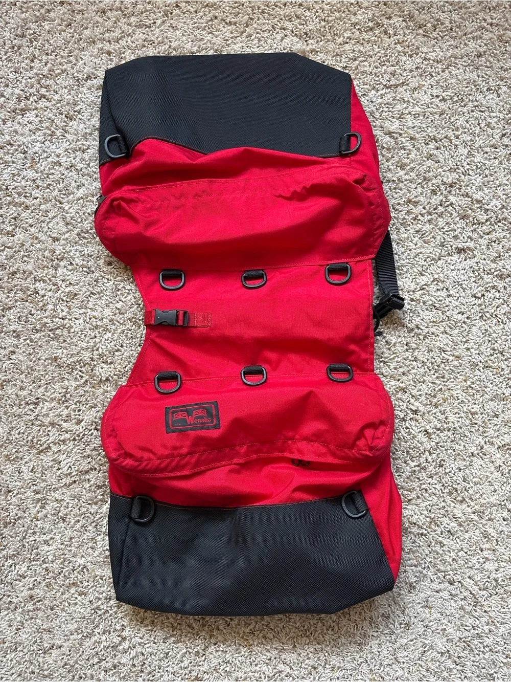Wenaha Explorer II  Dog Hiking Pack Large Red